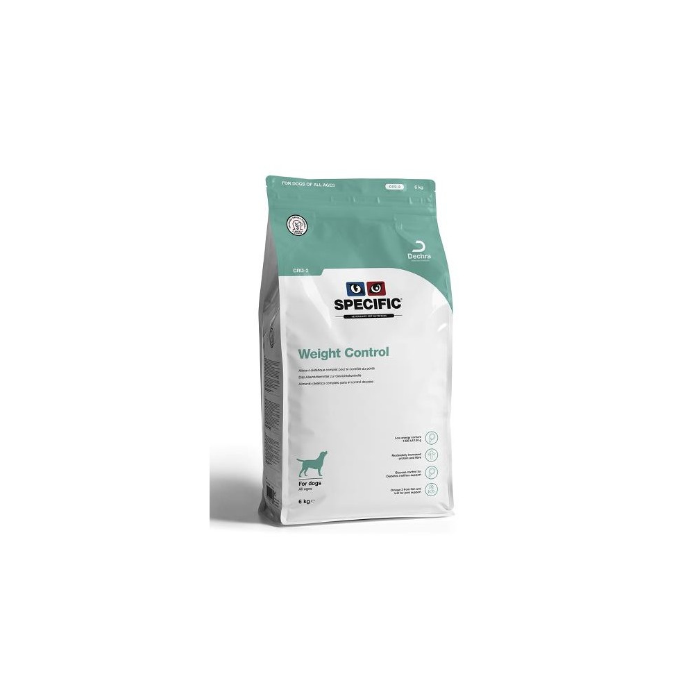 Specific CRD-2 Weight Control 6kg – Mantenimiento de Peso para Perros (Dechra)