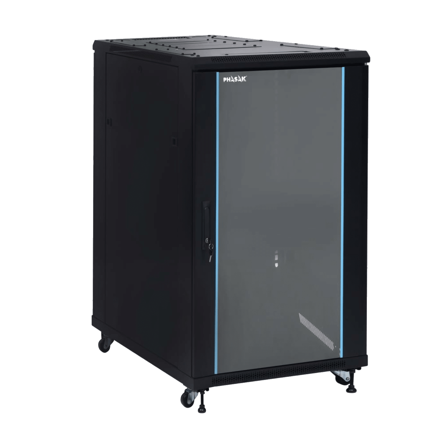 Armario Rack 19" Phasak Pro 22U 600x800 Desmontado - PHO 6822