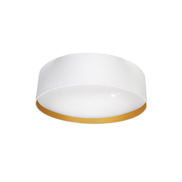 Plafon 96w anuska blanco/oro 7488lm 3000-4000-6500k 12x60x60 cm