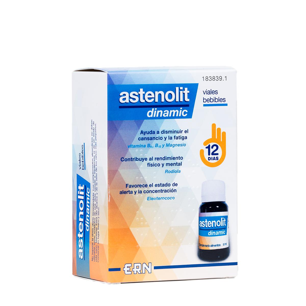 Astenolit - Astenolit dinamic viales bebibles 12 viales bebibles