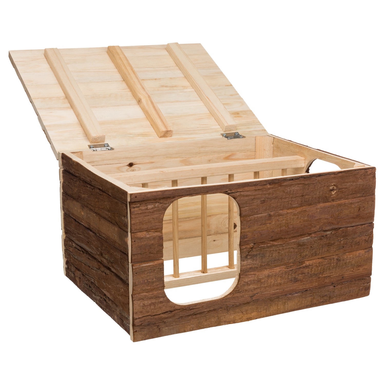 TRIXIE Casita Hilke con porta heno integrado Natural Living