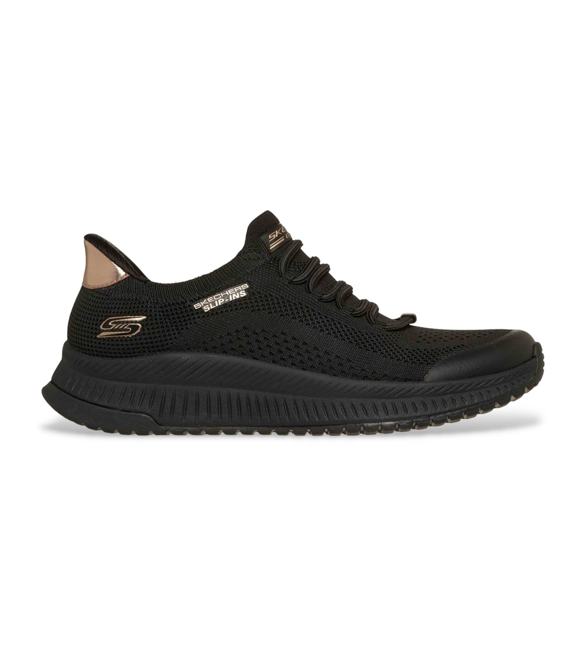 Skechers | Mujer | Zapatillas Slip-ins: BOBS Squad 4 - Dire Step negro