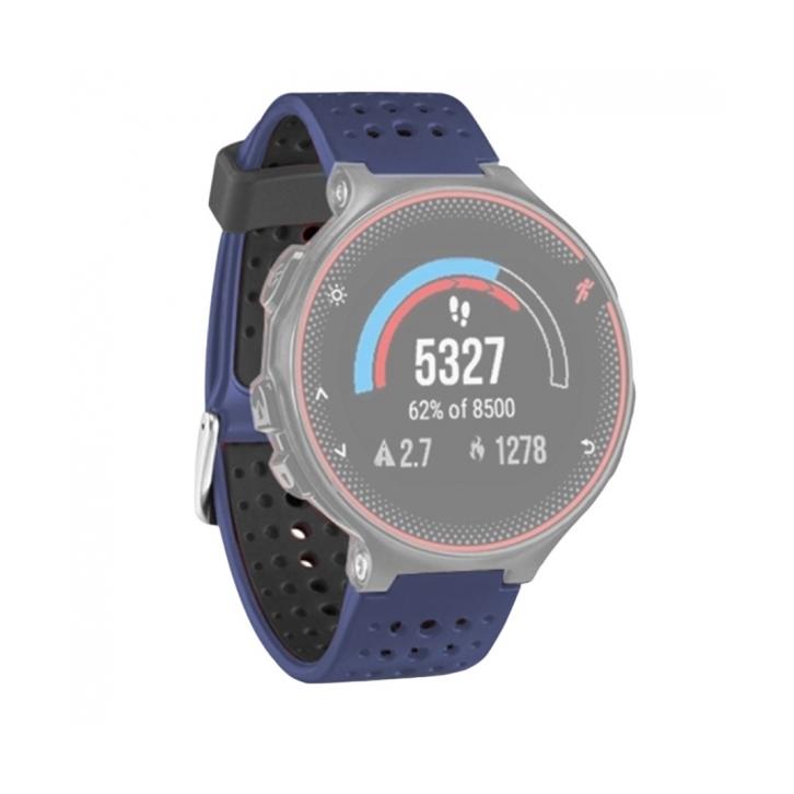 CORREA RELOJ PARA GARMIN FORERUNNER 220 230 235 630 620 735XT AZUL NEGRO