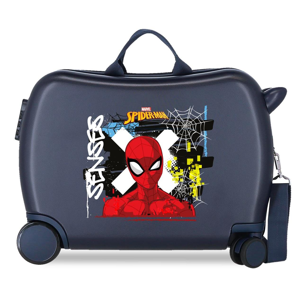 Maleta Infantil Marvel Graffity of spiderman marino 38x50x20cm
