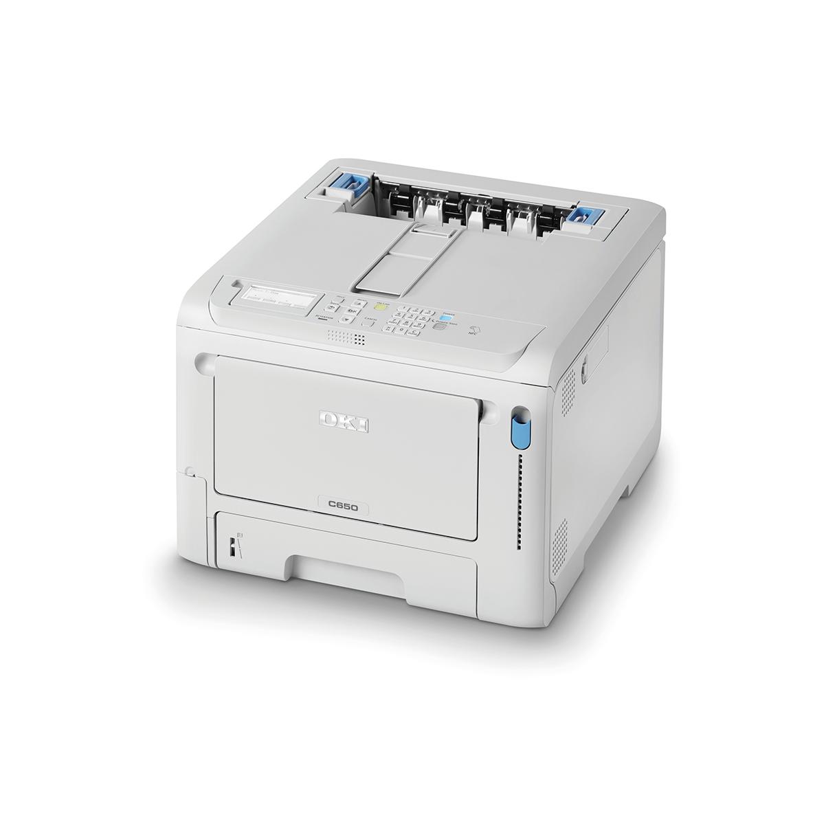 OKI IMPRESORA LASER COLOR A4 C650 dn LA MAS PEQUEÑA DEL MERCADO