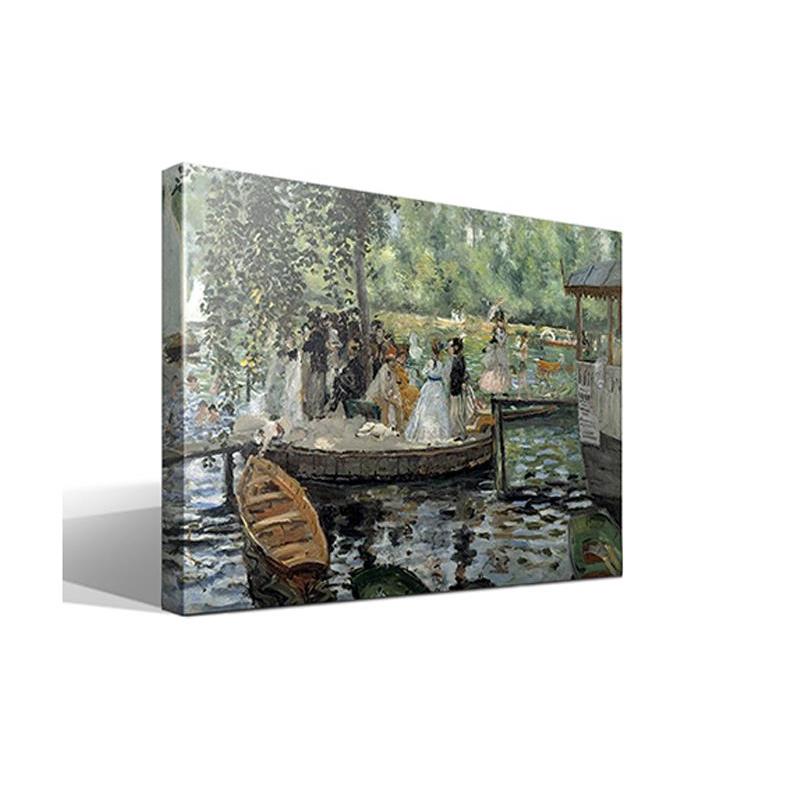 Cuadro de Monet en Lienzo de Algodón 100% - Alta Resolución - Bastidor Reforzado - Fabricado en España