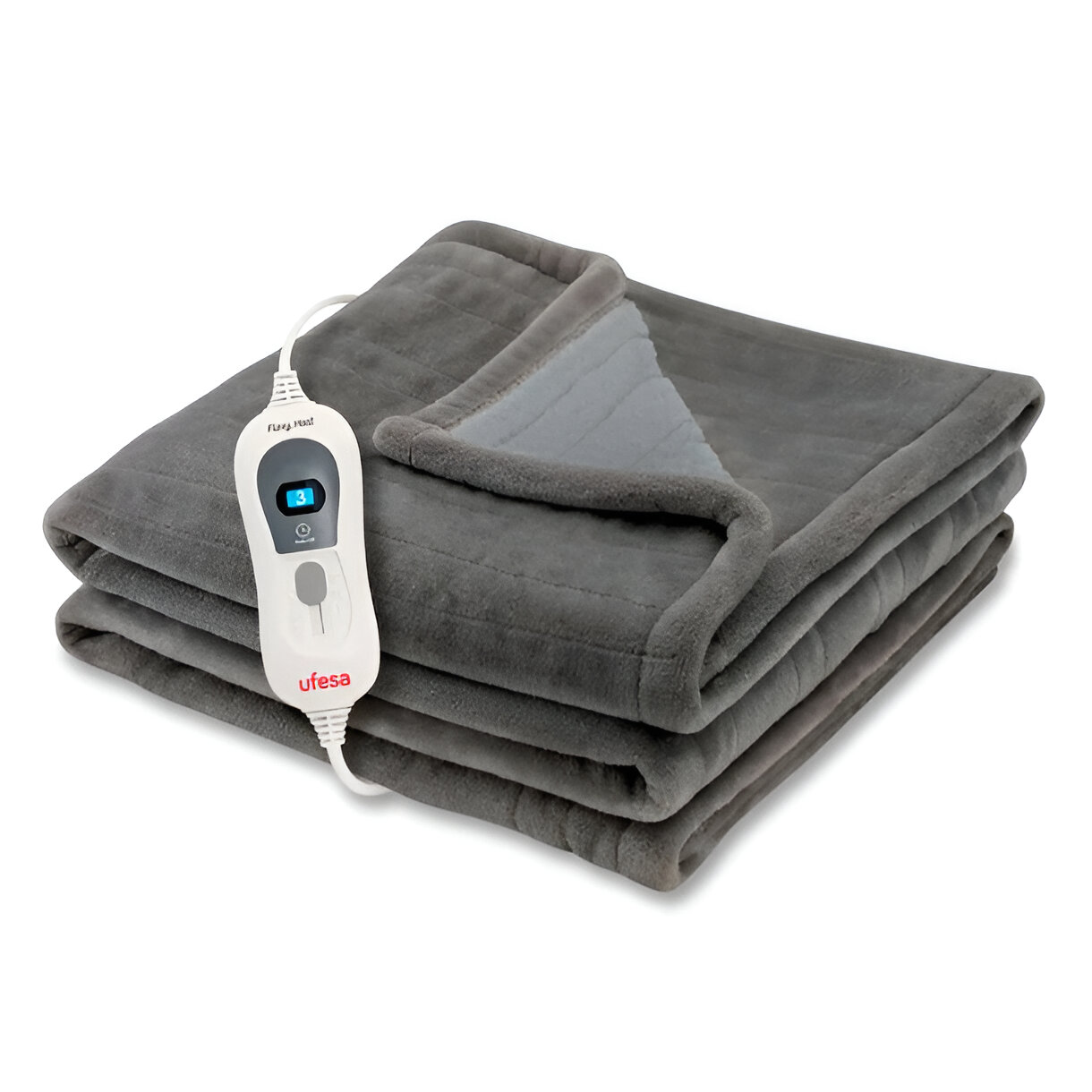 Ufesa Softy Fleece - Manta Térmica Eléctrica 150x100cm 120W