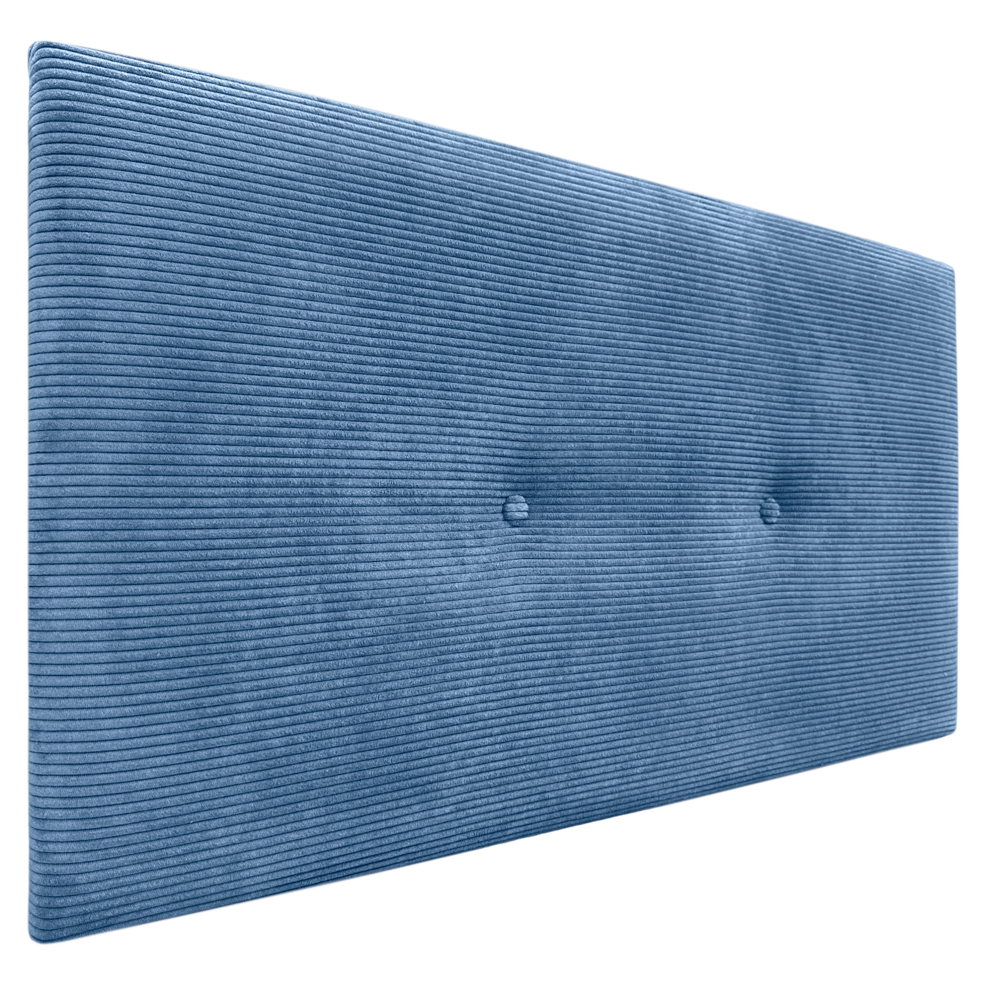 DHOME Cabecero de Pana Liso con Botones Alta Gama Moderno 4cm Grosor
