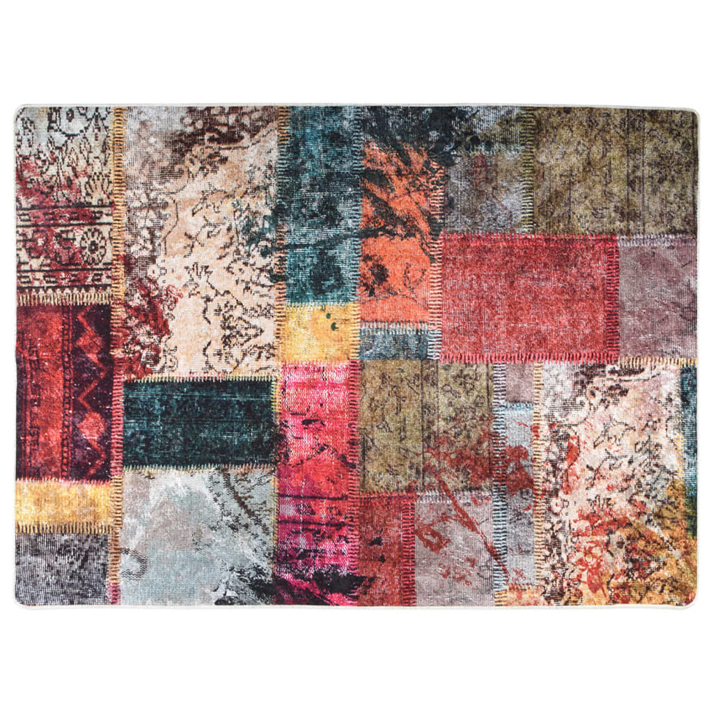 Alfombra Lavable Antideslizante Vidaxl 120x180 Cm