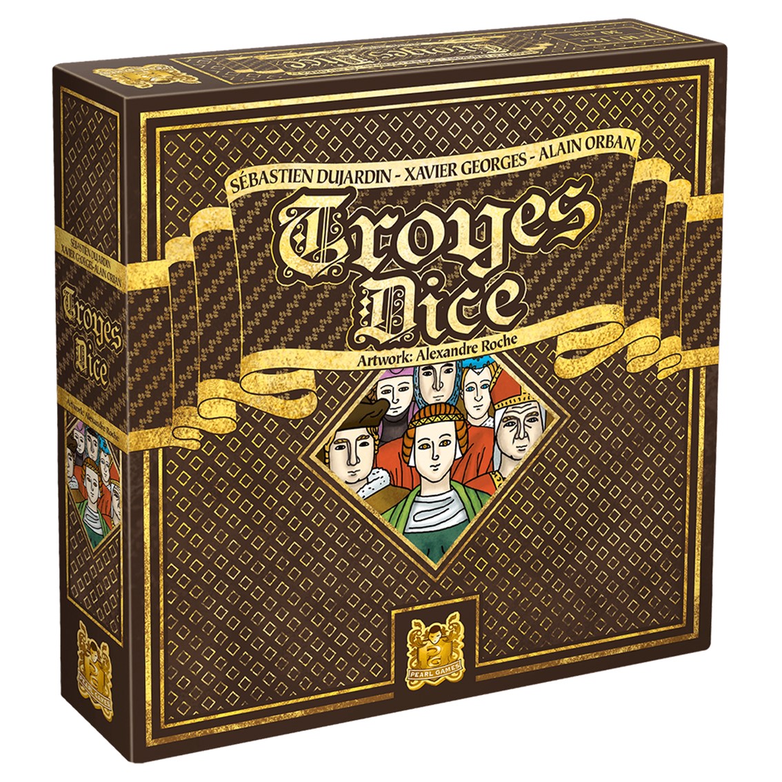 Juego de Mesa Troyes de Estrategia en la Edad Media con Dados PEGI 12