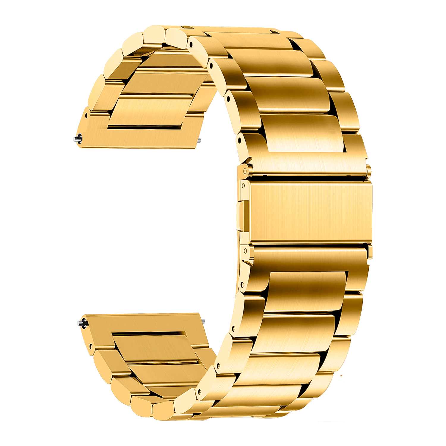 Ociodual Correa Reloj Correa Metálica Acero Inoxidable Color Oro 24mm Correa Reloj Inteligente Reloj Hombre Smartwatch Mujer Pulsera Hombre Reloj Mujer Pulseras Universales Liberación Rápida