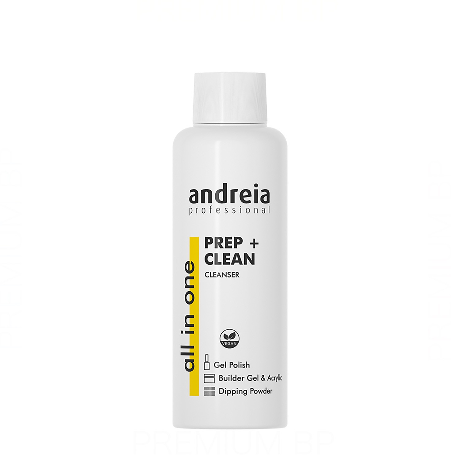 Andreia - Andreia professional all in one prep + clean limpiador 100 ml, prepara y limpia las uñas