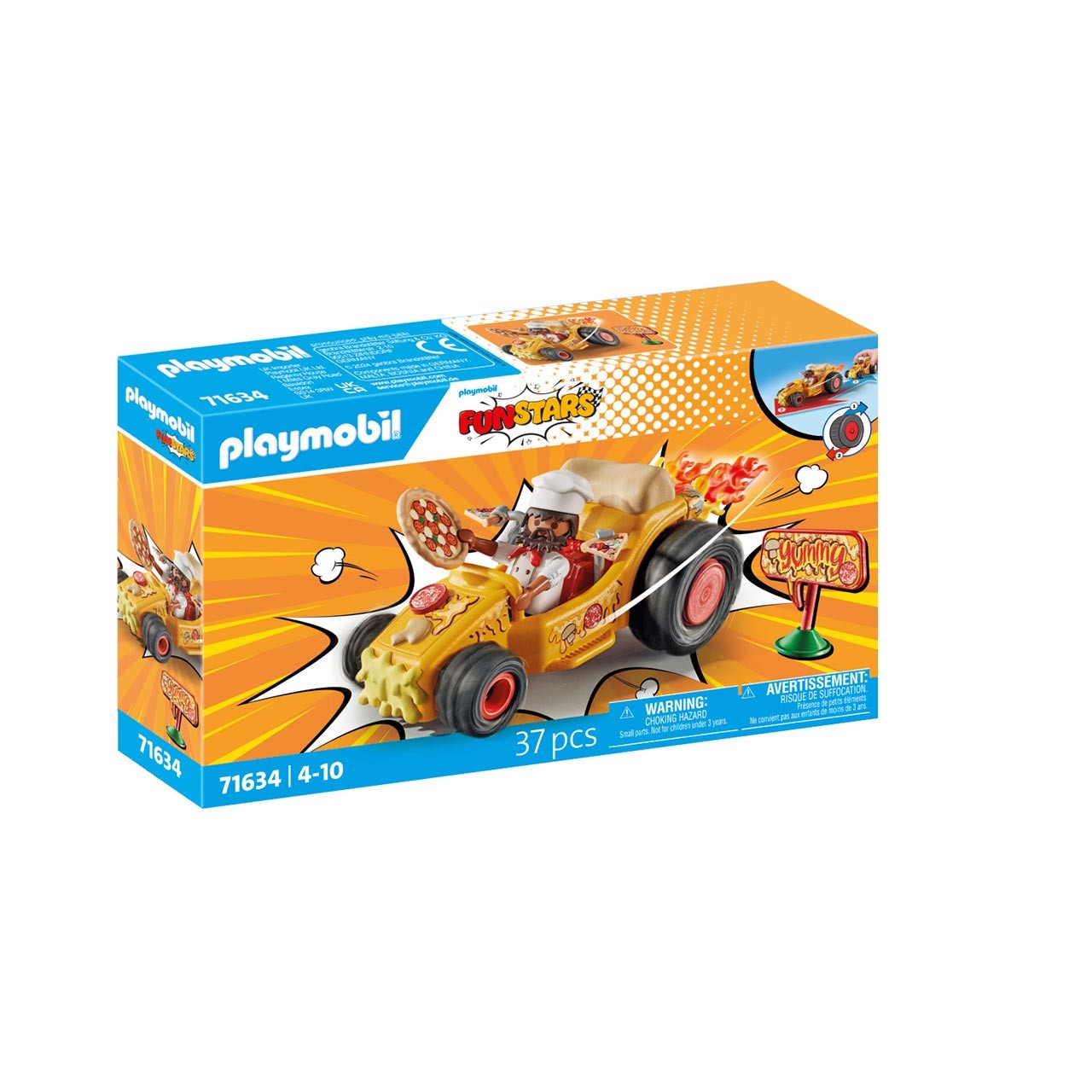 Vehículo racing pizza 71634 PLAYMOBIL