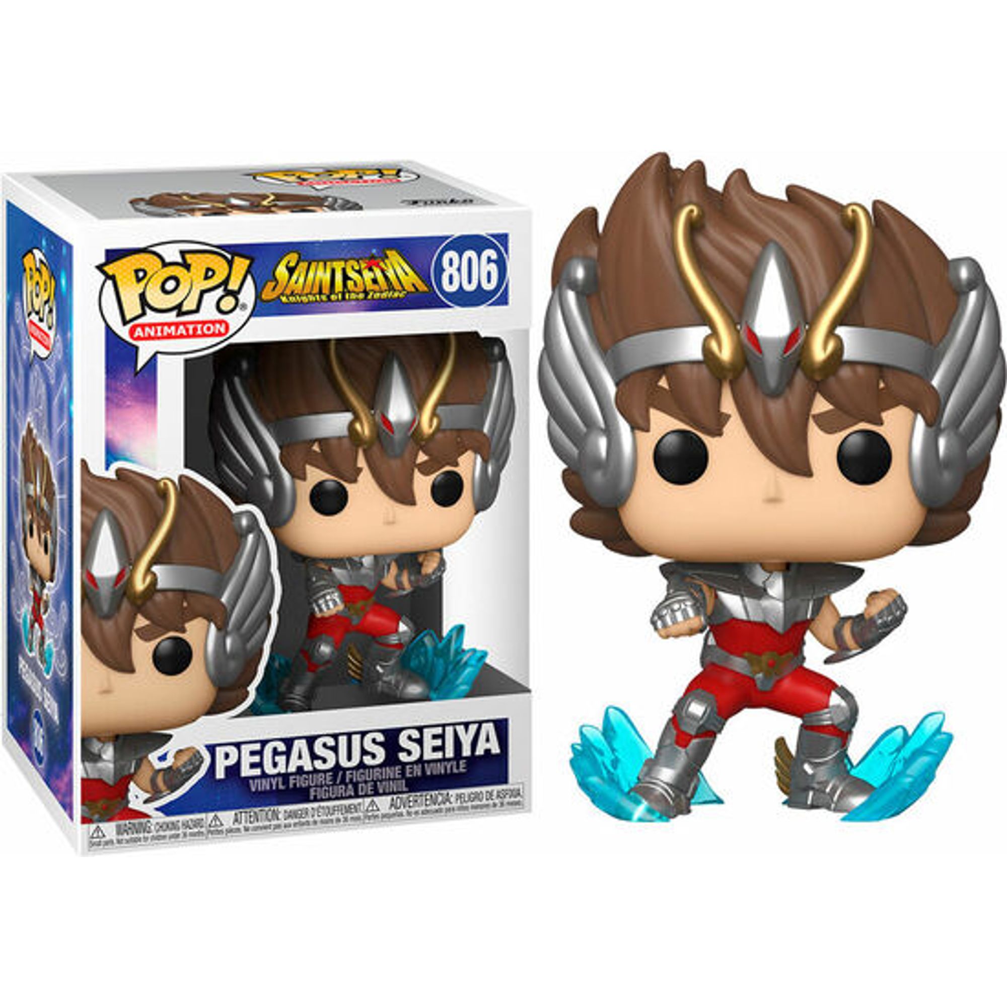 Funko - Figura Pop Pegasus Seiya Saint Seiya - Funko Pop Coleccionable De Edición Limitada - Funko Pop Diseño Detallado Y Realista - Funko Pop Ideal Para Regalo - Funko Pop Gran Variedad De Personajes