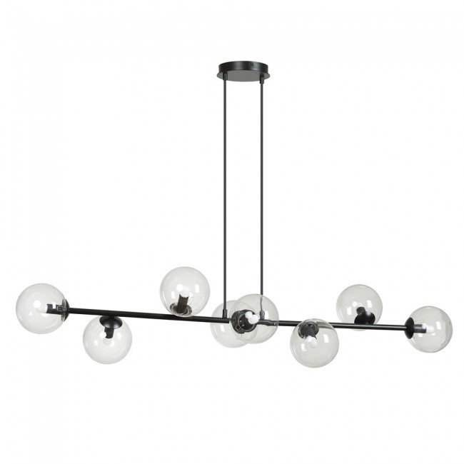 Wonderlamp Lámpara de techo Palma Transparente (8 luces)