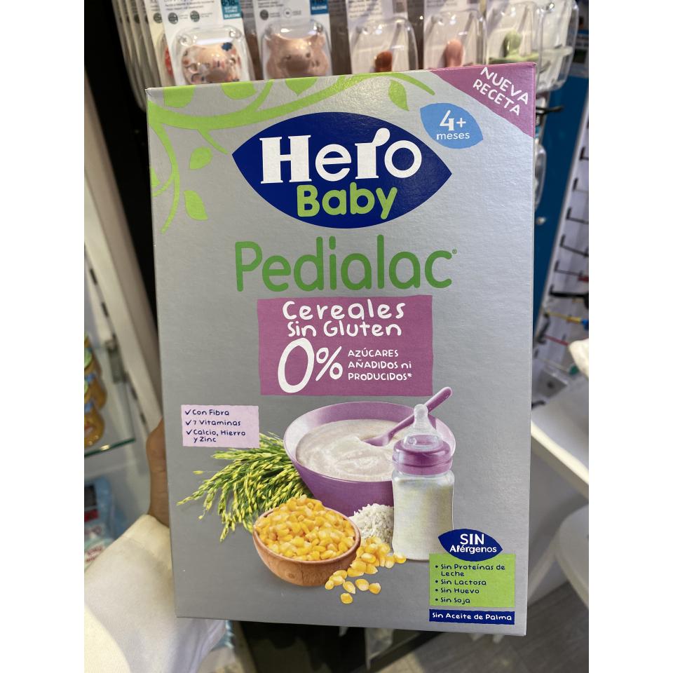 Hero Baby Papillas de Cereales sin Gluten y sin Azúcares Añadidos - Para  Bebés a Partir de los 4 Meses - Pack de 6 x 340 g