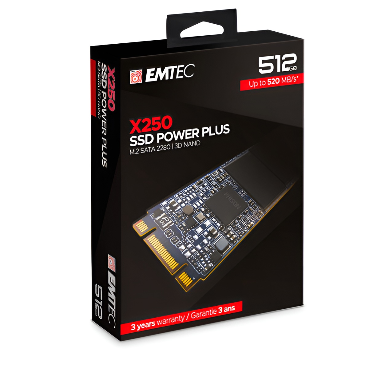 Disco duro m.2 512gb emtec power plus x250 (500mb/s escritura) ecssd512gx250