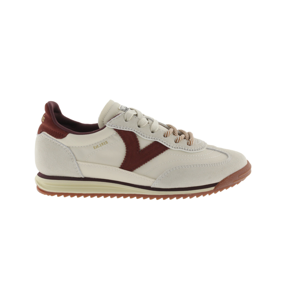 Victoria Saturno Zapatillas de nylon con piezas de color y serraje y suela en sierra 1158113