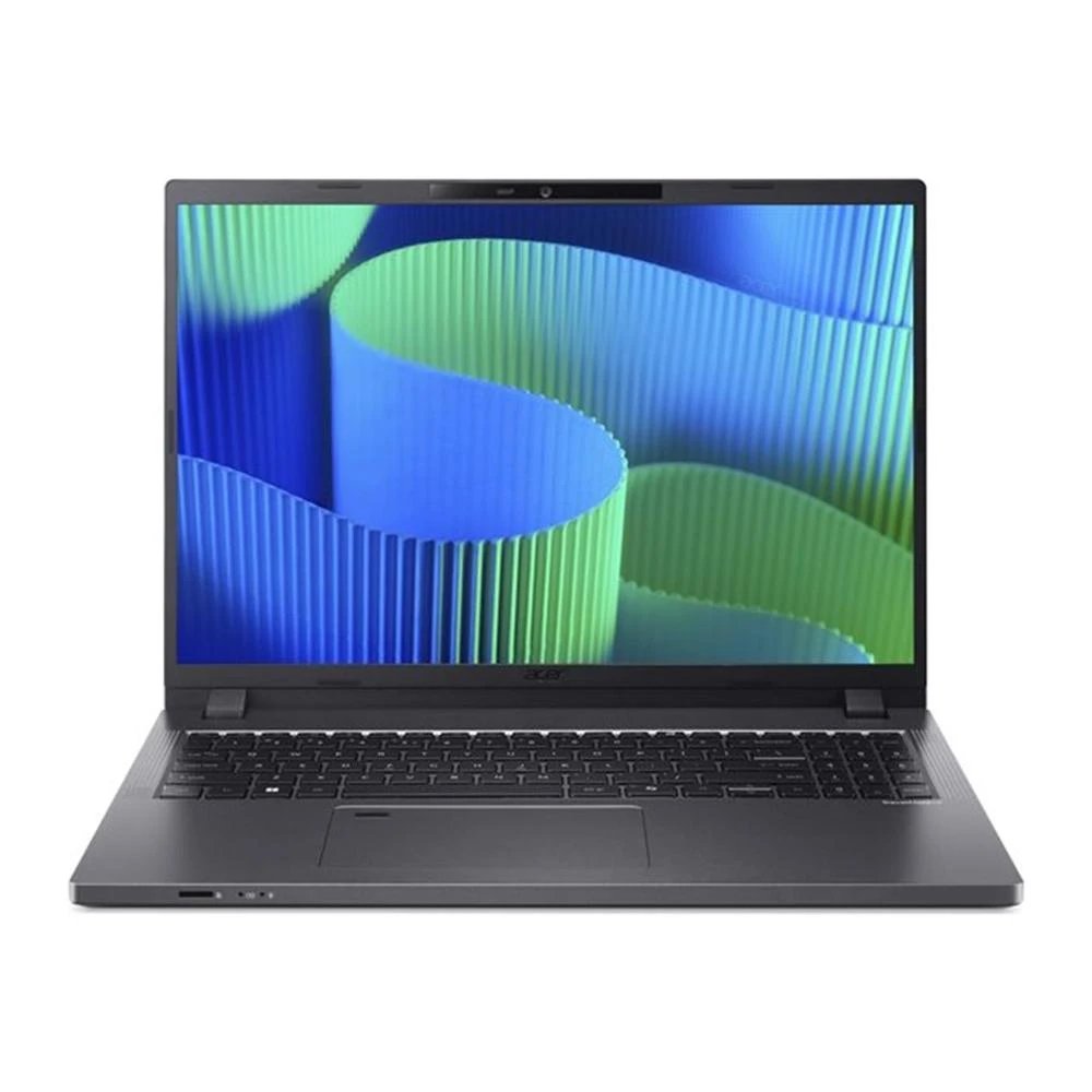 Pc portátil Intel Core 5 120U 16" Windows 11 Pro Acer TRAVELMATE P2 16 TMP216-5 Ram 16 GB Disco 512 GB  | SSD, Uso profesional, Thunderbolt 4, Wi-Fi 6E, Gris