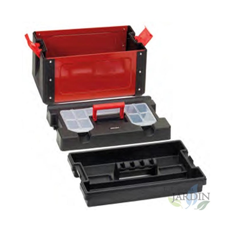 SUINGA Caja para herramientas 30x53x28 cm para organizar herramientas de tamaño mediano