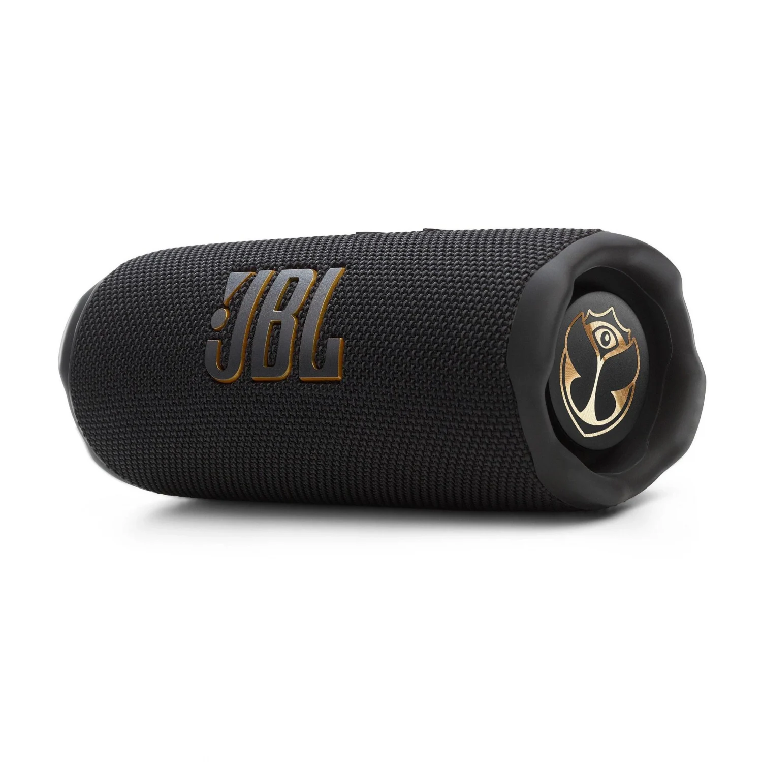 JBL Flip 7 Tomorrowland, Edición Especial Limitada, AI Sound Boost, Hasta 16 horas de reproducción, 35 W