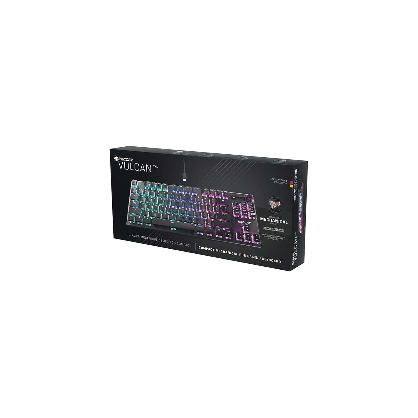 Vulcan TKL AIMO · Black · Linear · US layout Keyboard  PC