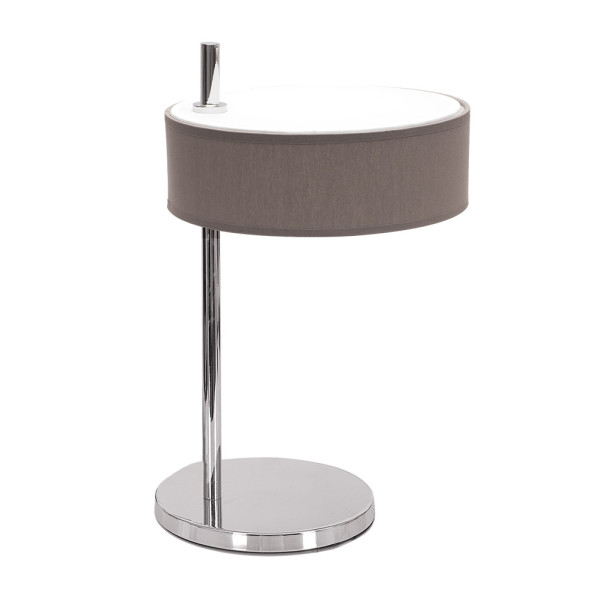 Sobremesa haiti 1xe14 cromo/topo 37x22x26 cm