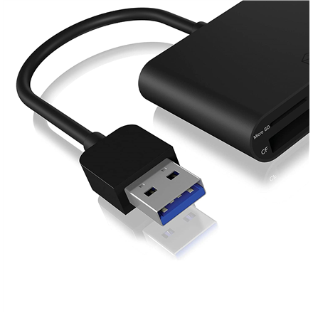 Raidsonic | Lector de tarjetas | USB 3.0 | IB-CR301-U3