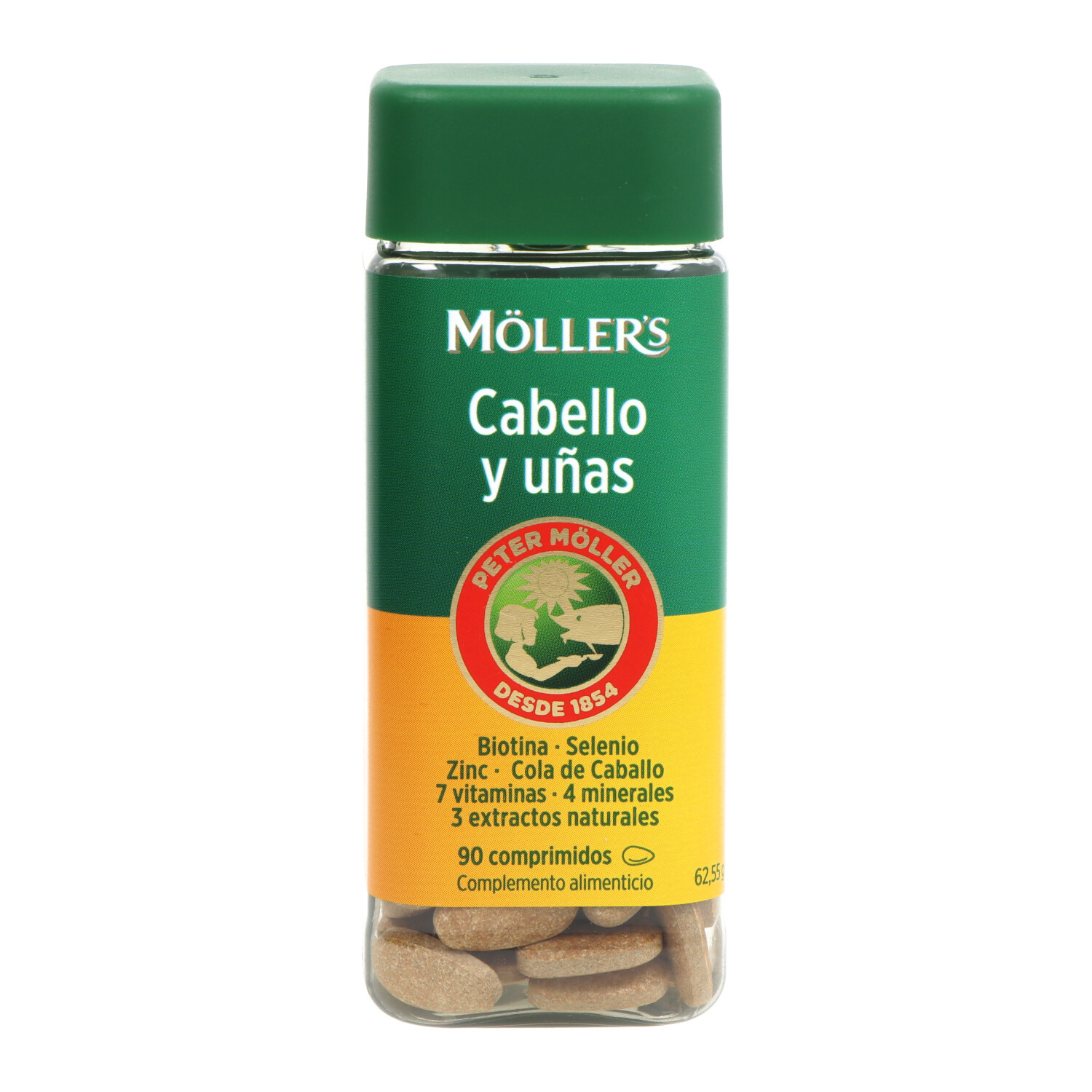 Moller`s Cabello Y Uñas 90 Compirmidos