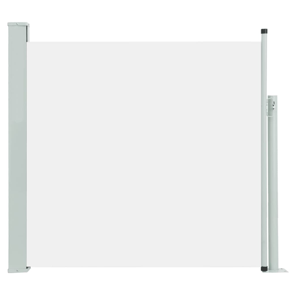 vidaXL Toldo lateral retráctil de jardín 170x300 cm Color Negro, Crema, Gris