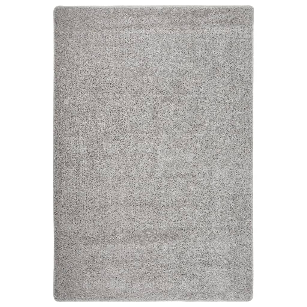 vidaXL Alfombra peluda antideslizante 140x200 cm