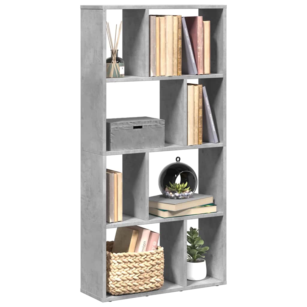 vidaXL Estantería de madera de ingeniería negra 60x20x120 cm en color Negro/Roble artisan/Gris sonoma y más | almacenamiento funcional diseño moderno para baño dormitorio sala