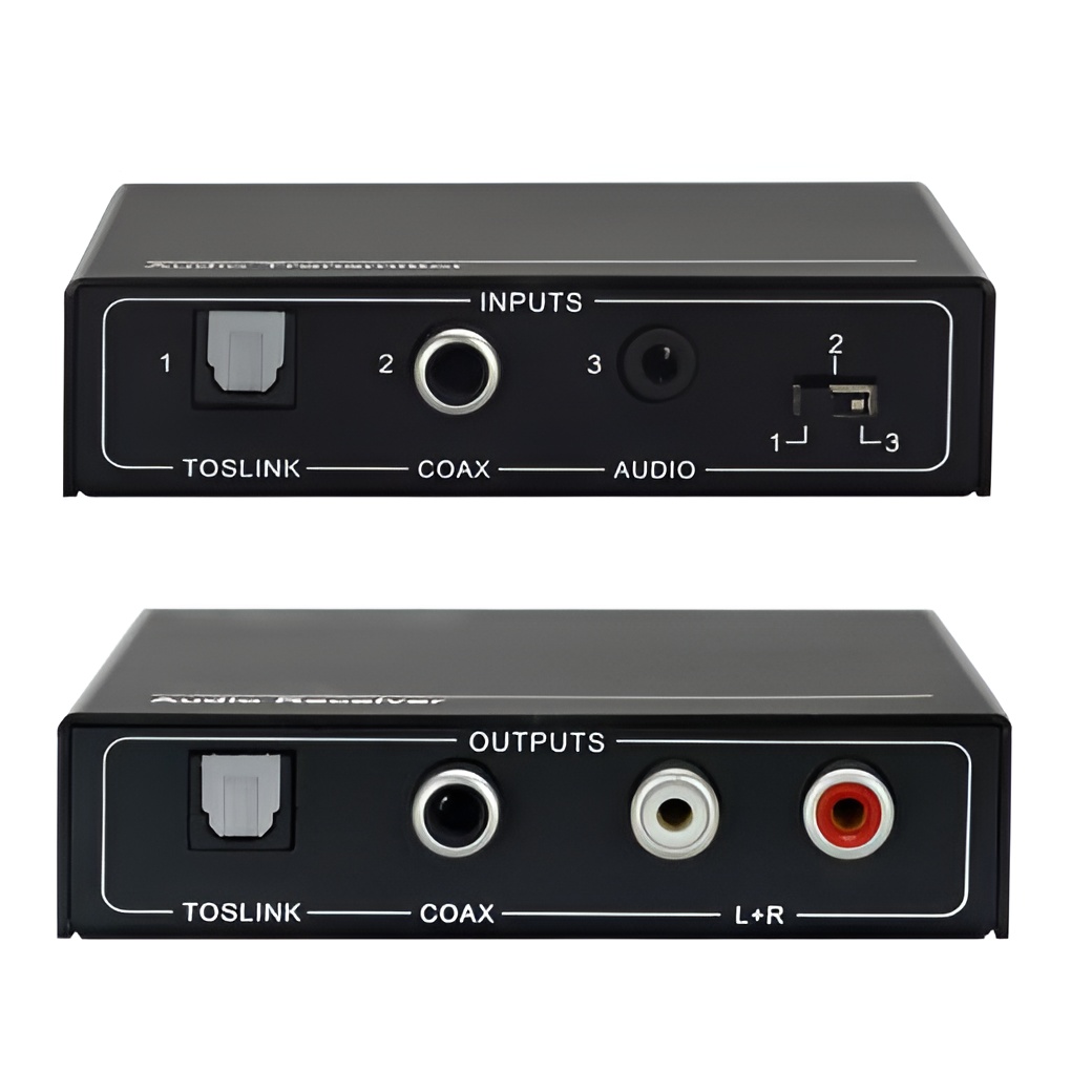 Vivolink Extensor de Audio de 100m - Kit de Extensión de Audio para Adaptadores de Ordenador