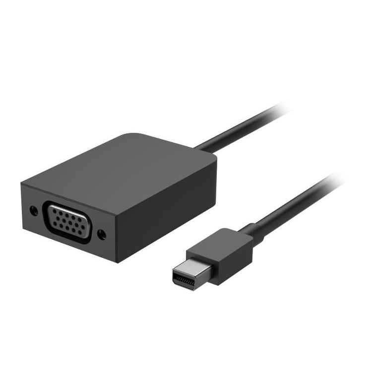 Microsoft VGA CABL, Mini DisplayPort, VGA (D-Sub), Macho, Hembra, Negro, 1920 x 1200 Pixeles