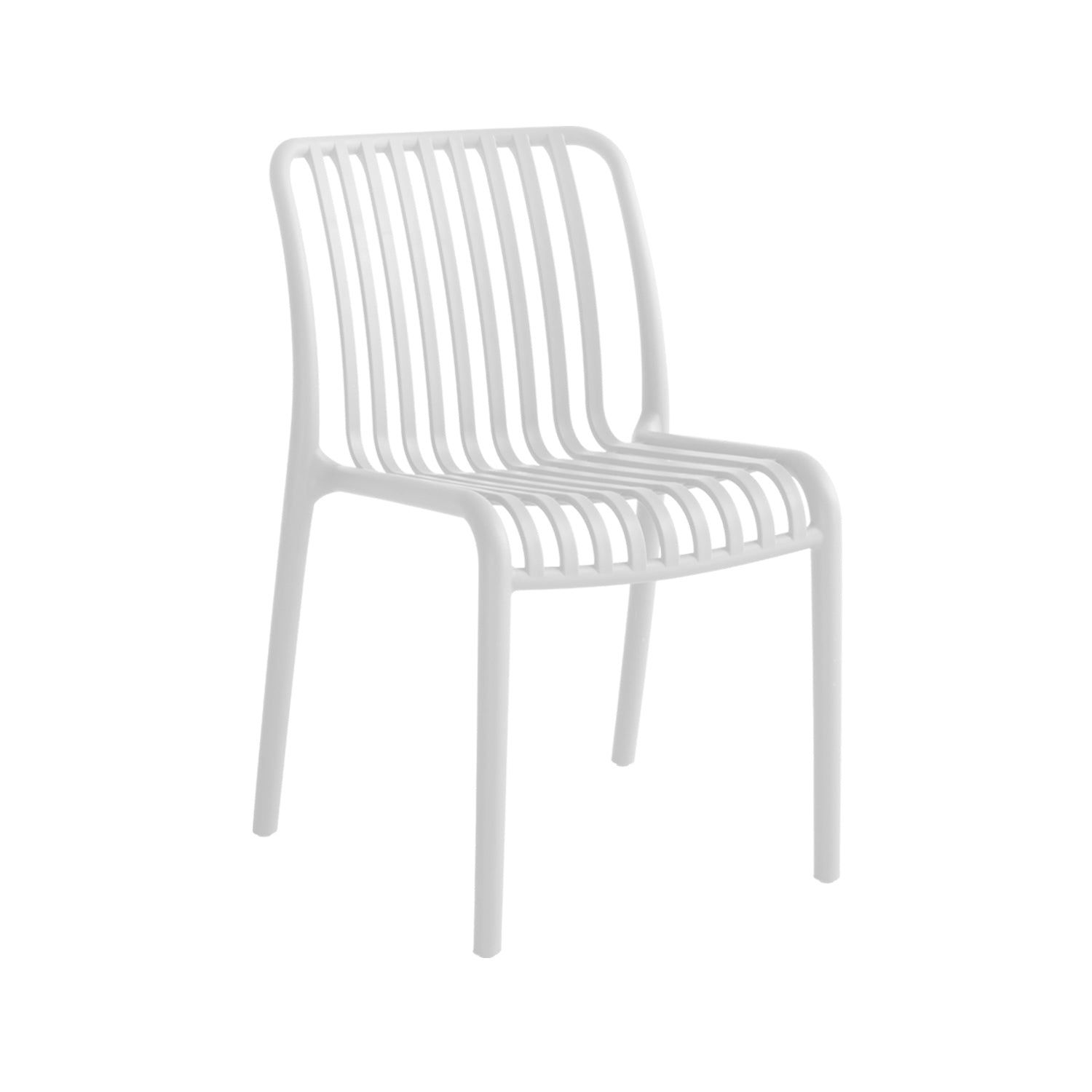 Silla delia  blanco para hogar moderno mueble de almacenaje  - Homekit