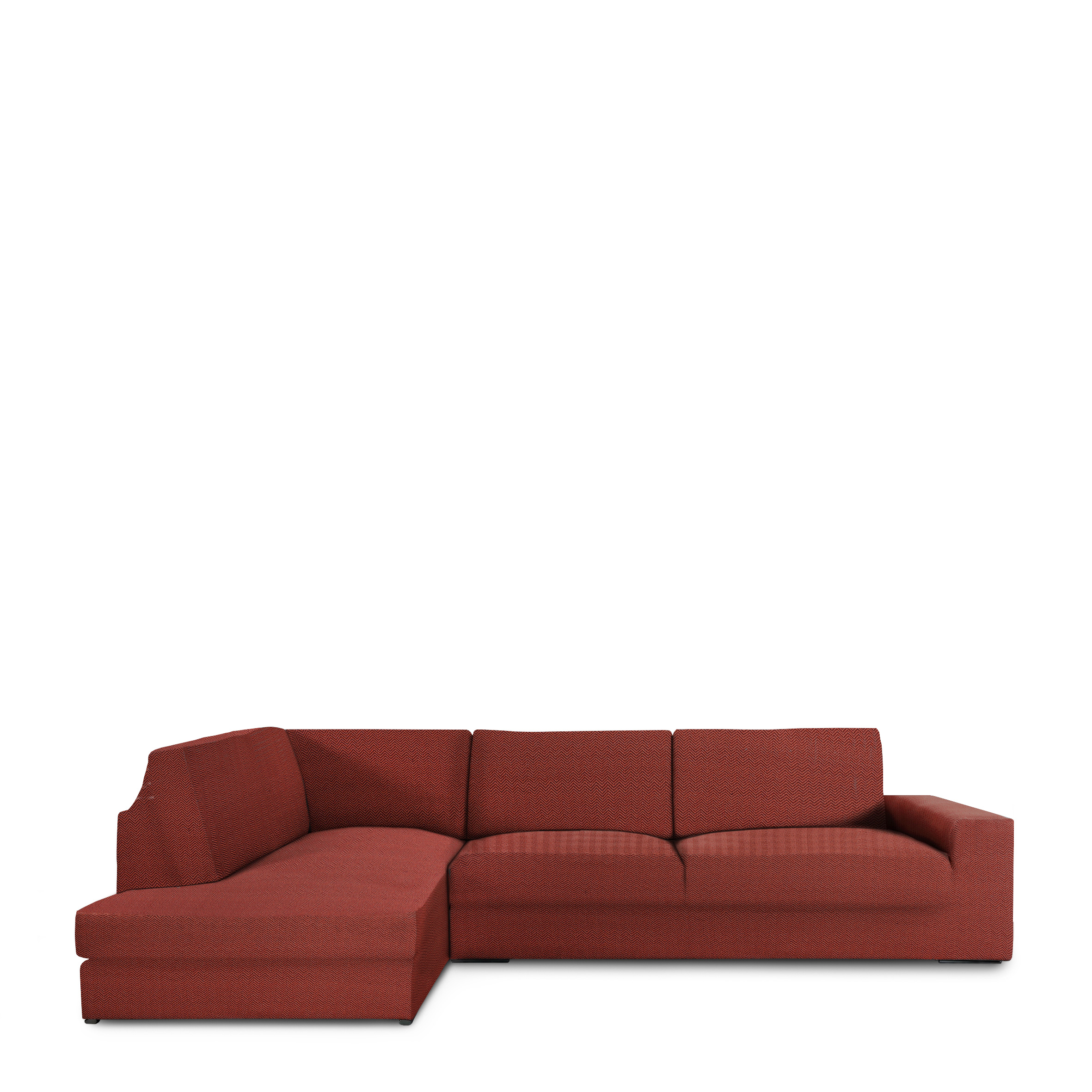 Fundas de sofa chaise longue con respaldo premium jaz izquierda (Mirando de frente) c/9, Tamaño izquierda, 170x310x110cm, Fábricada en España
