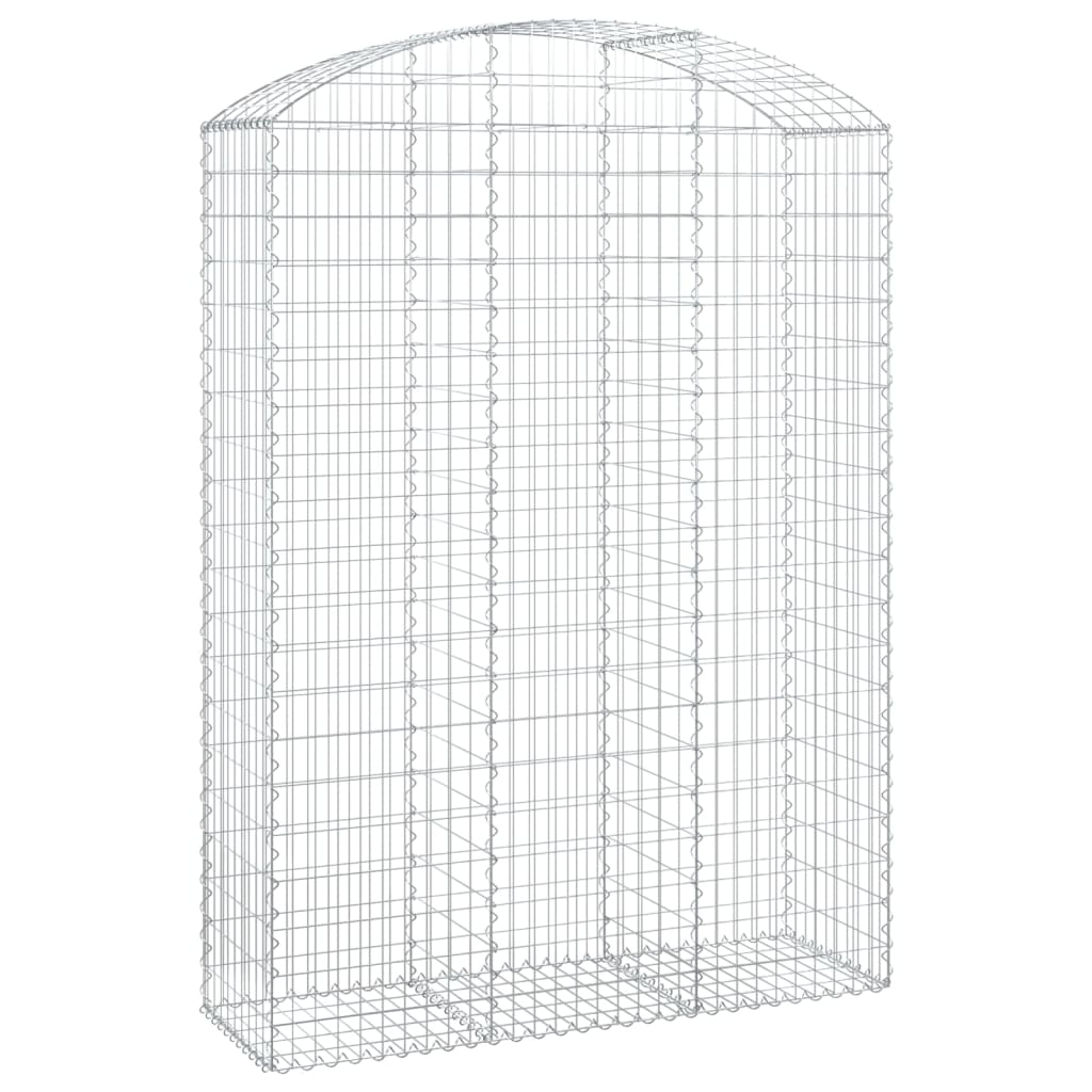 Cesta de Gaviones Galvanizada Vidaxl - Dimensiones 150x30x40/60 Cm