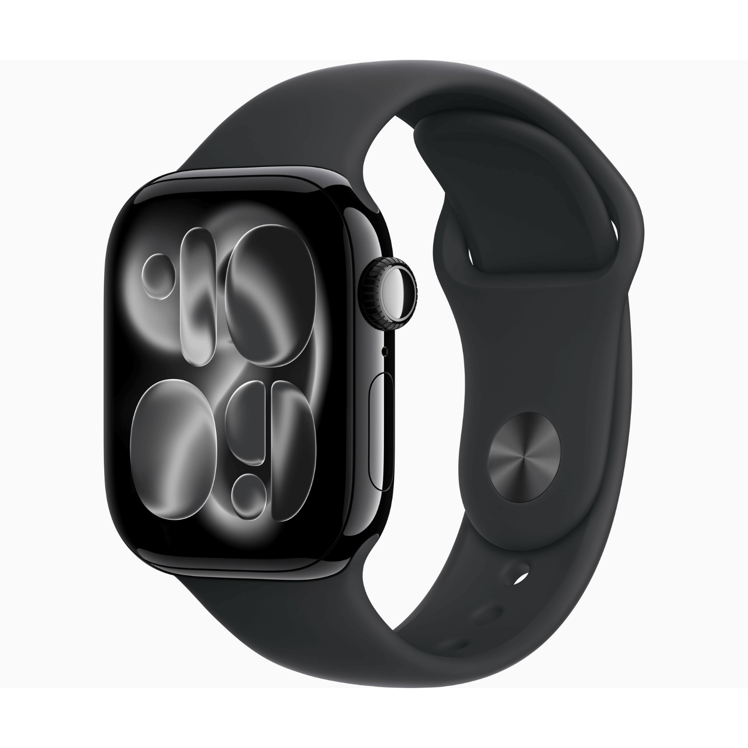 Apple Watch Series 11 GPS + Cellular 42mm Aluminio Negro Azabache y Correa Sport Band Negra - Talla S/M