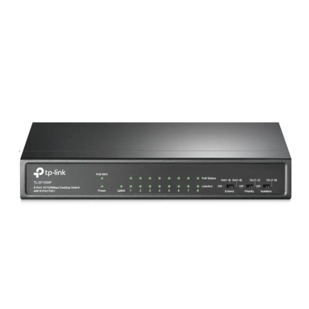TP-Link TL-SF1009P Switch 9 Puertos 10/100 Mbps con 8 PoE