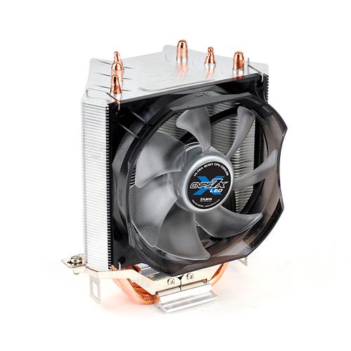 Zalman CNPS7X LED sistema de refrigeración para ordenador Procesador Enfriador 9,2 cm Negro, Plata