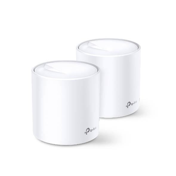 TP-LINK Deco X20 (2-pack) - Doble banda (2,4 GHz / 5 GHz) - Gigabit Ethernet - Blanco