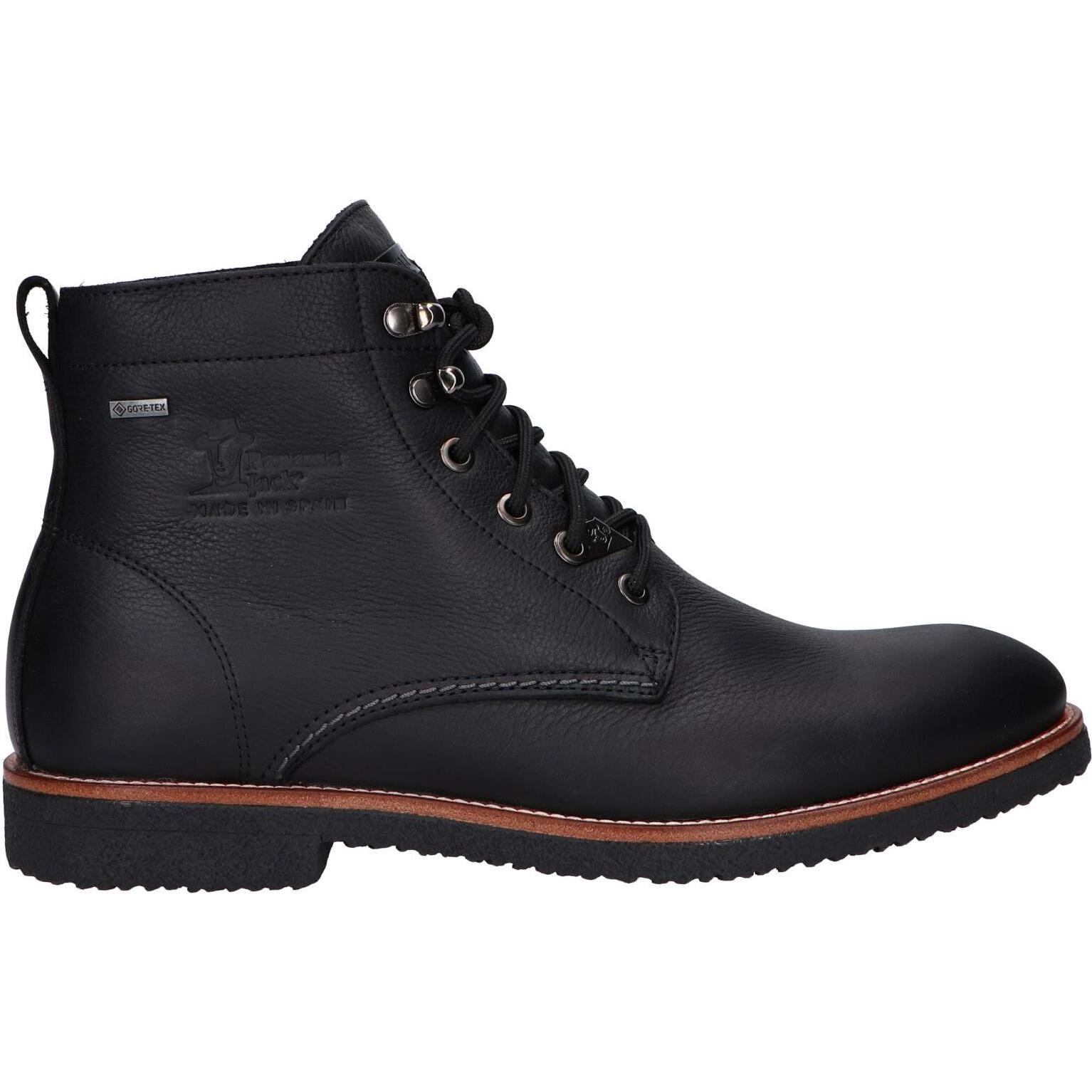 Panama jack glasgow gtx c3 napa grass black men's boots