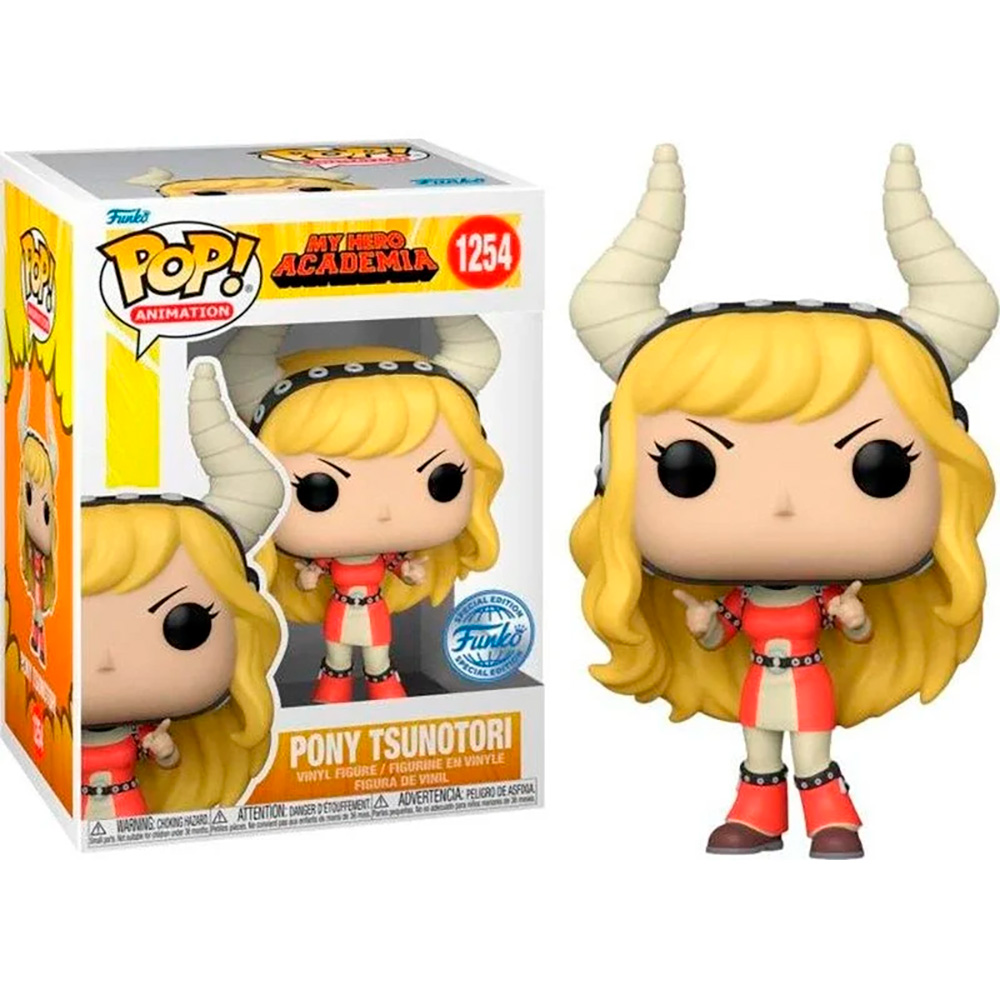 Funko pony Pony Tsunotori 1254 My Hero Academia Boku no Hero Pop Vinyl Anime Figura