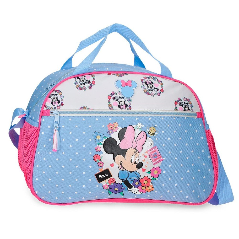 JOUMMA BOLSA DE VIAJE / DEPORTE MINNIE FLOWERS 40CM 610098 MINNIE FLOWERS 22x40x28 Cms.