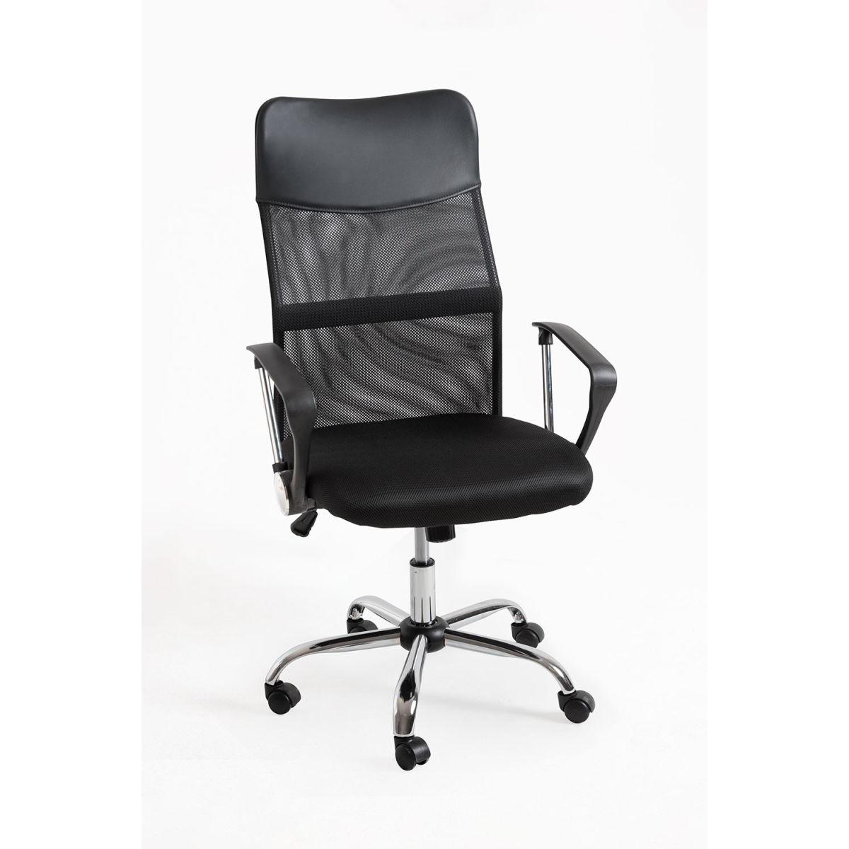 Regalos Miguel - Silla de Oficina Negra Bakus - Máxima Ergonomía - Ideal para Escritorio y Gaming