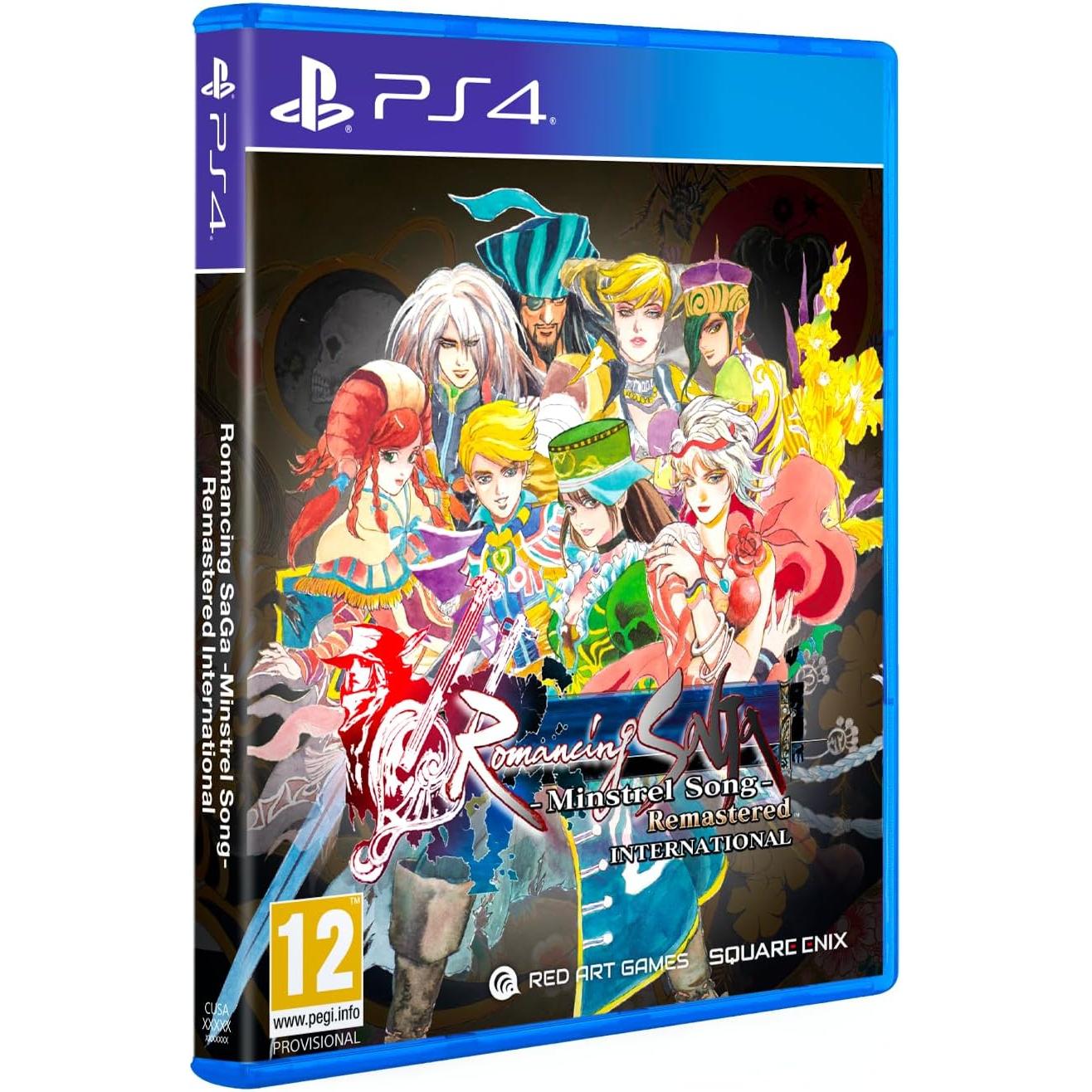 Romancing Saga - Minstrel Song - Remastered International - Juego PS4 - Version ESPAÑA