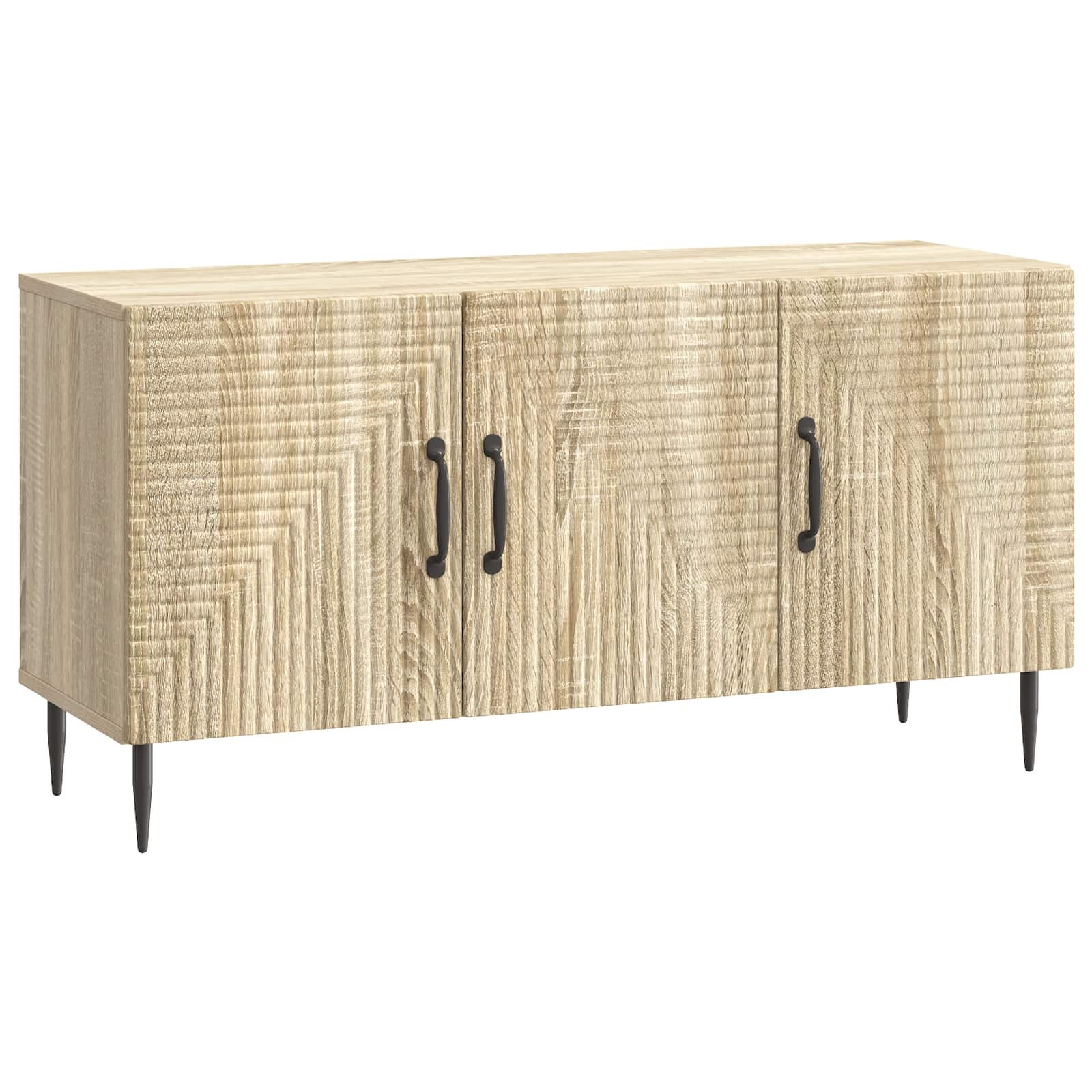 vidaXL Mueble de TV 99 x 34,5 x 50 cm Madera de Ingeniería Multicolor