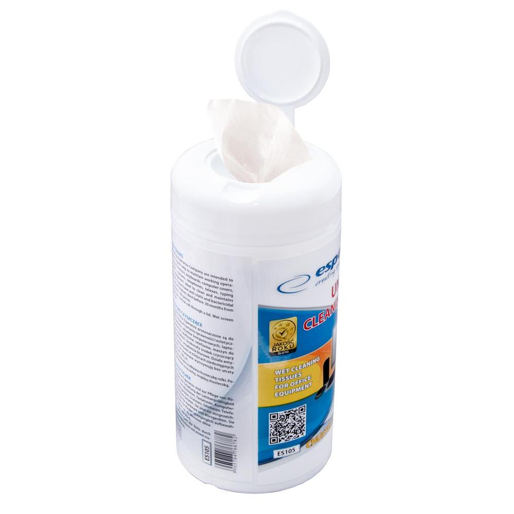 Esperanza Mantenimiento Marca Modelo ES105 Limpieza Universal Toallitas 100 Piezas