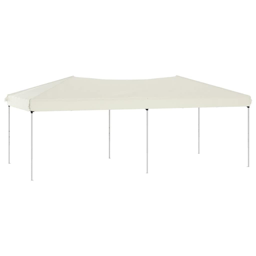 vidaXL Carpa para fiestas plegable color crema 3x6 m