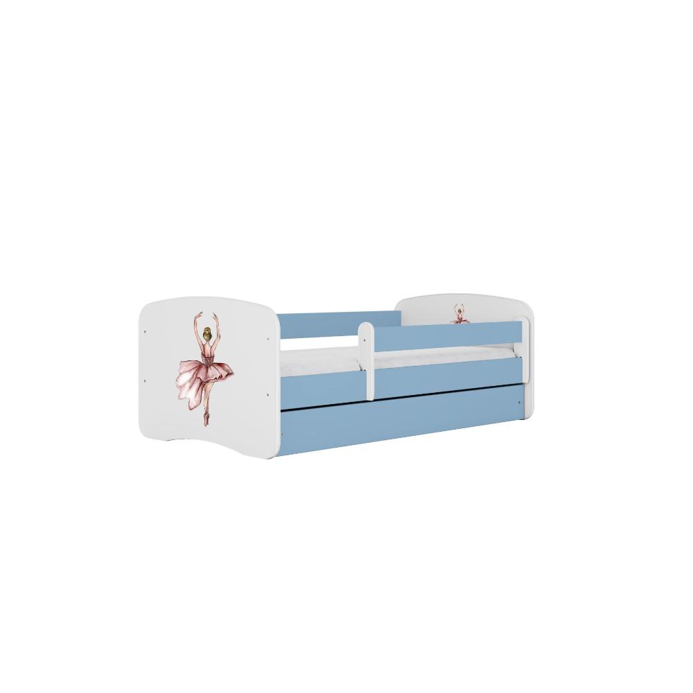 Cama 180 x 80 cm Kocot Kids com gaveta BabyDreams Dancer Blue